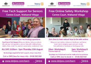 free senior workshops